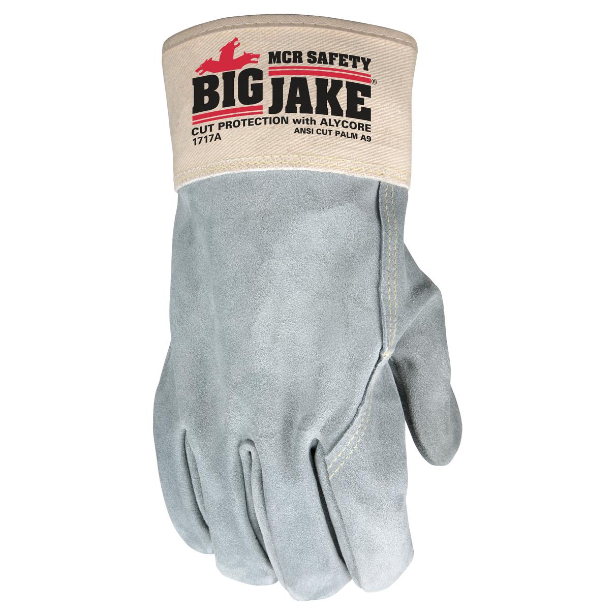 2.75" Safety Cuffs Leather Gloves - MCR Safety - Durable Design