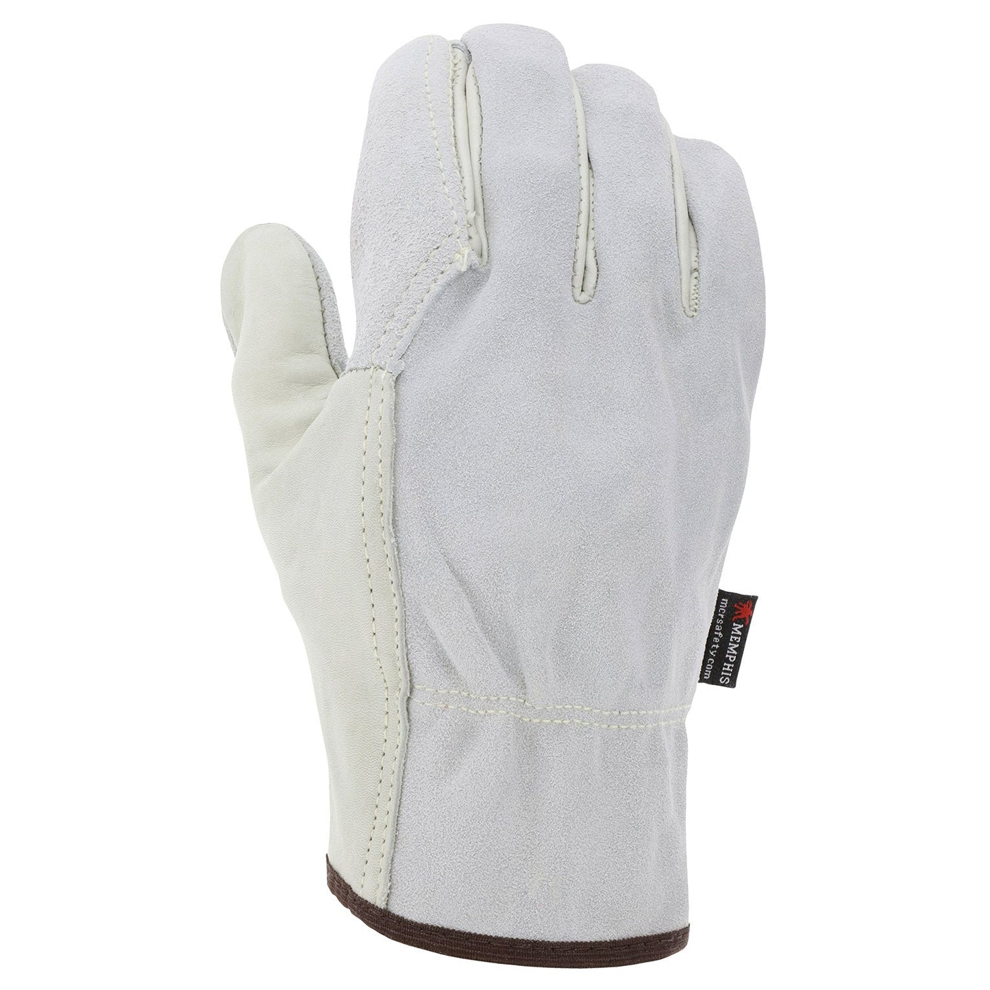 Double Palm Leather Gloves - MCR Safety - Durable Quality