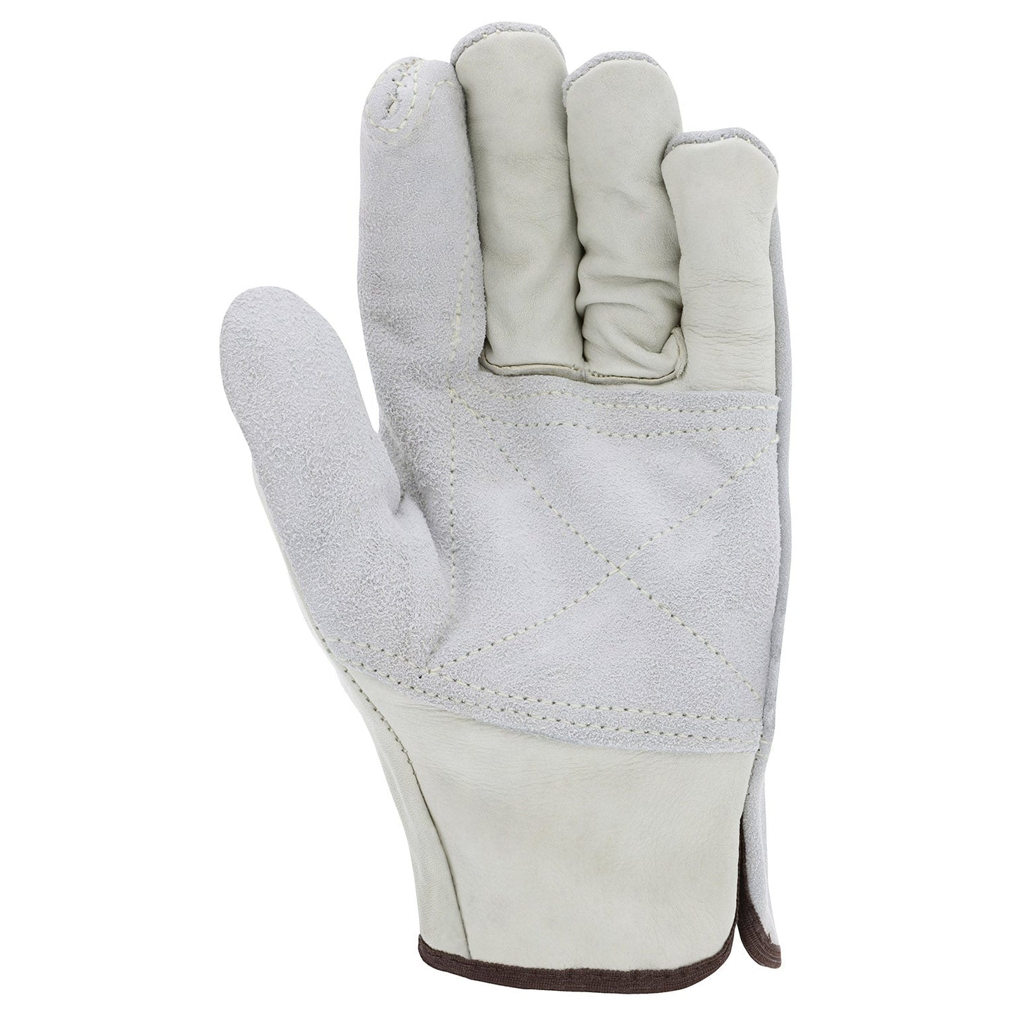 Double Palm Leather Gloves - MCR Safety - Durable Quality
