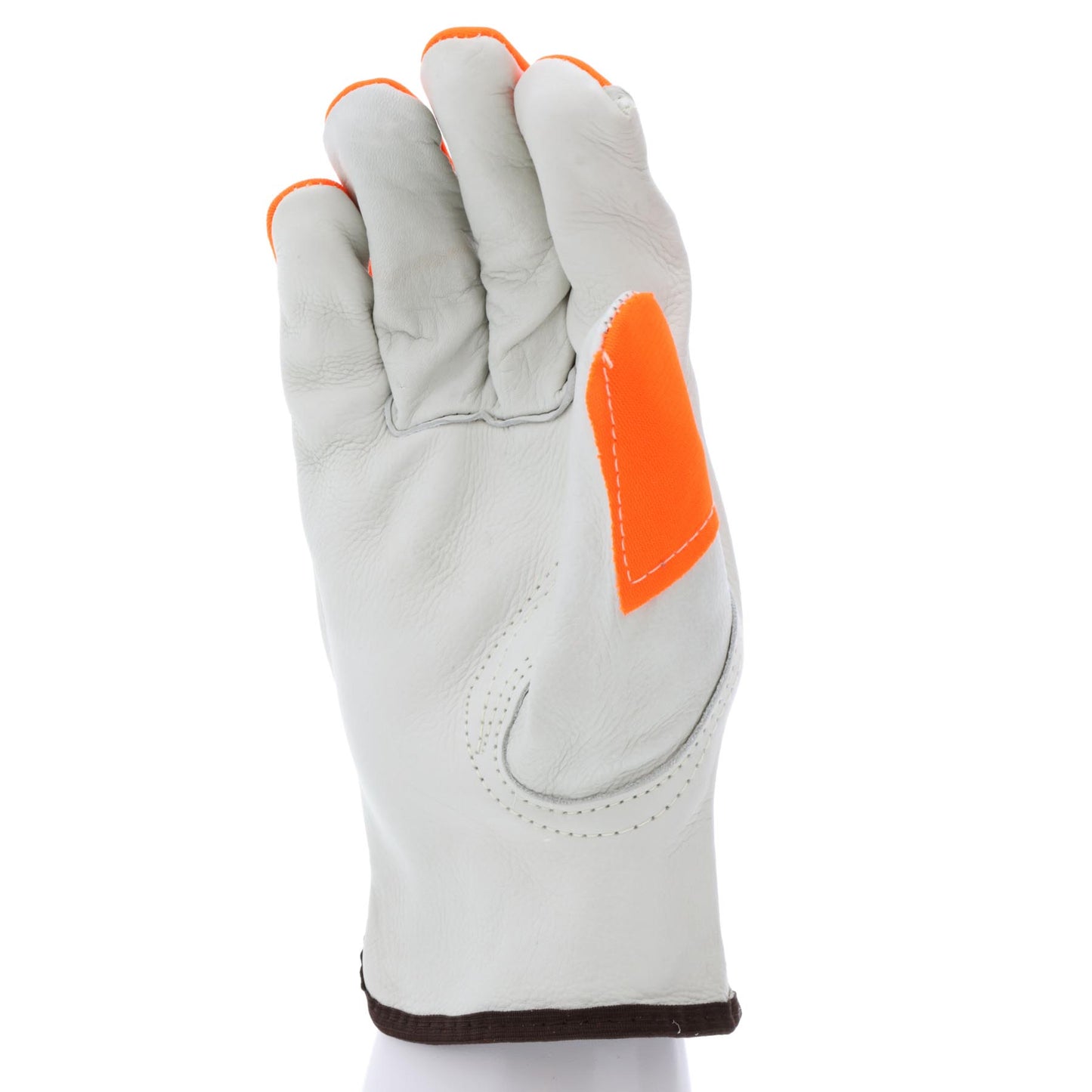 "Watch Your Hands" Leather Gloves - MCR Safety - Durable