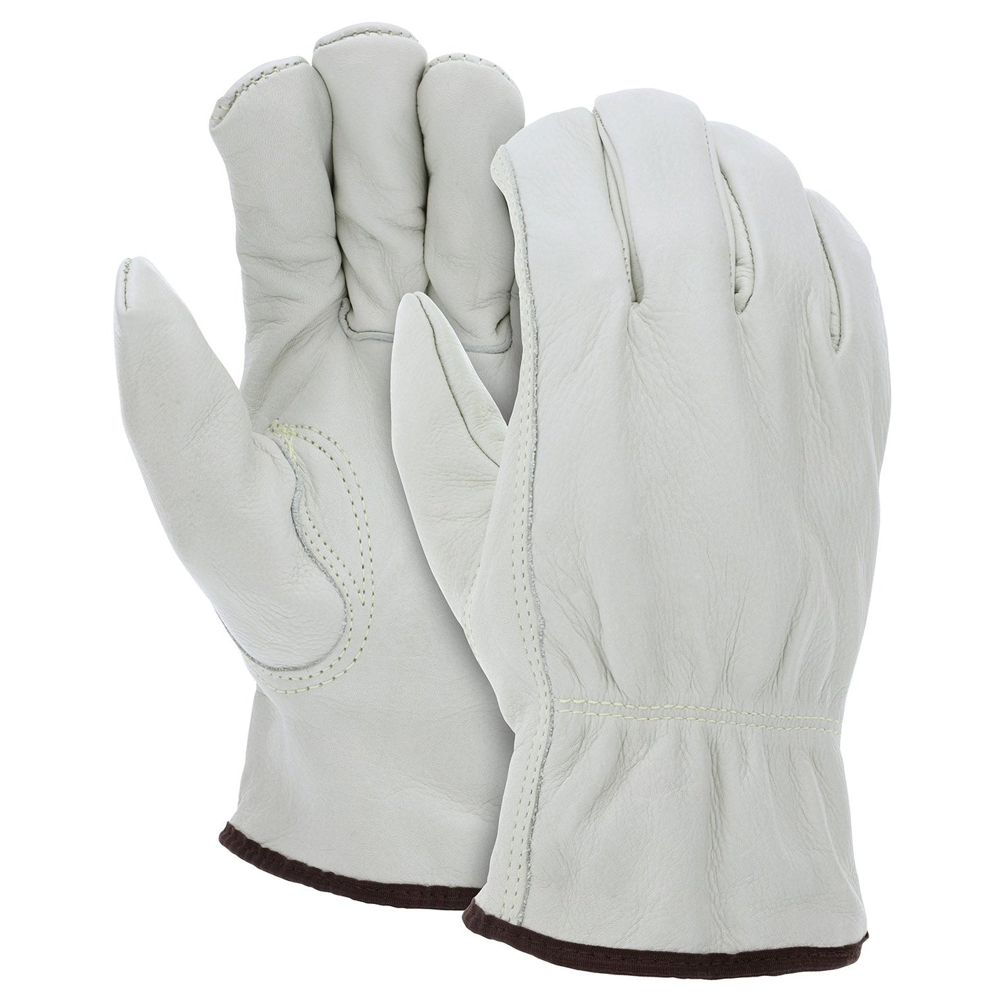 Thermal Lined Leather Gloves | MCR Safety | 32801 Cv Grade Cow Grain Driver