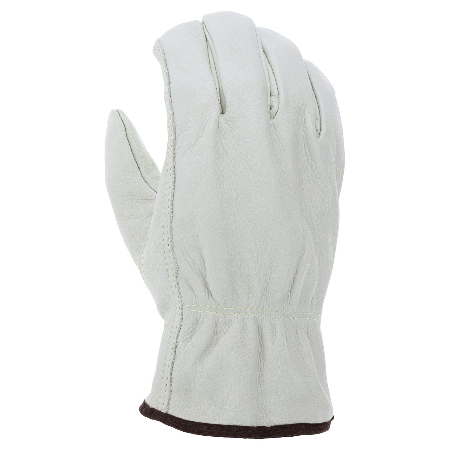 Thermal Lined Leather Gloves | MCR Safety | 32801 Cv Grade Cow Grain Driver