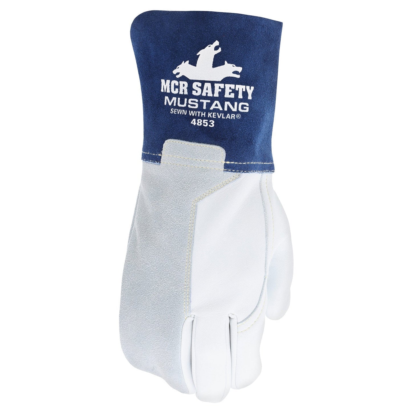 4" Split Cowskin Leather Gloves - MCR Safety - Top Grain