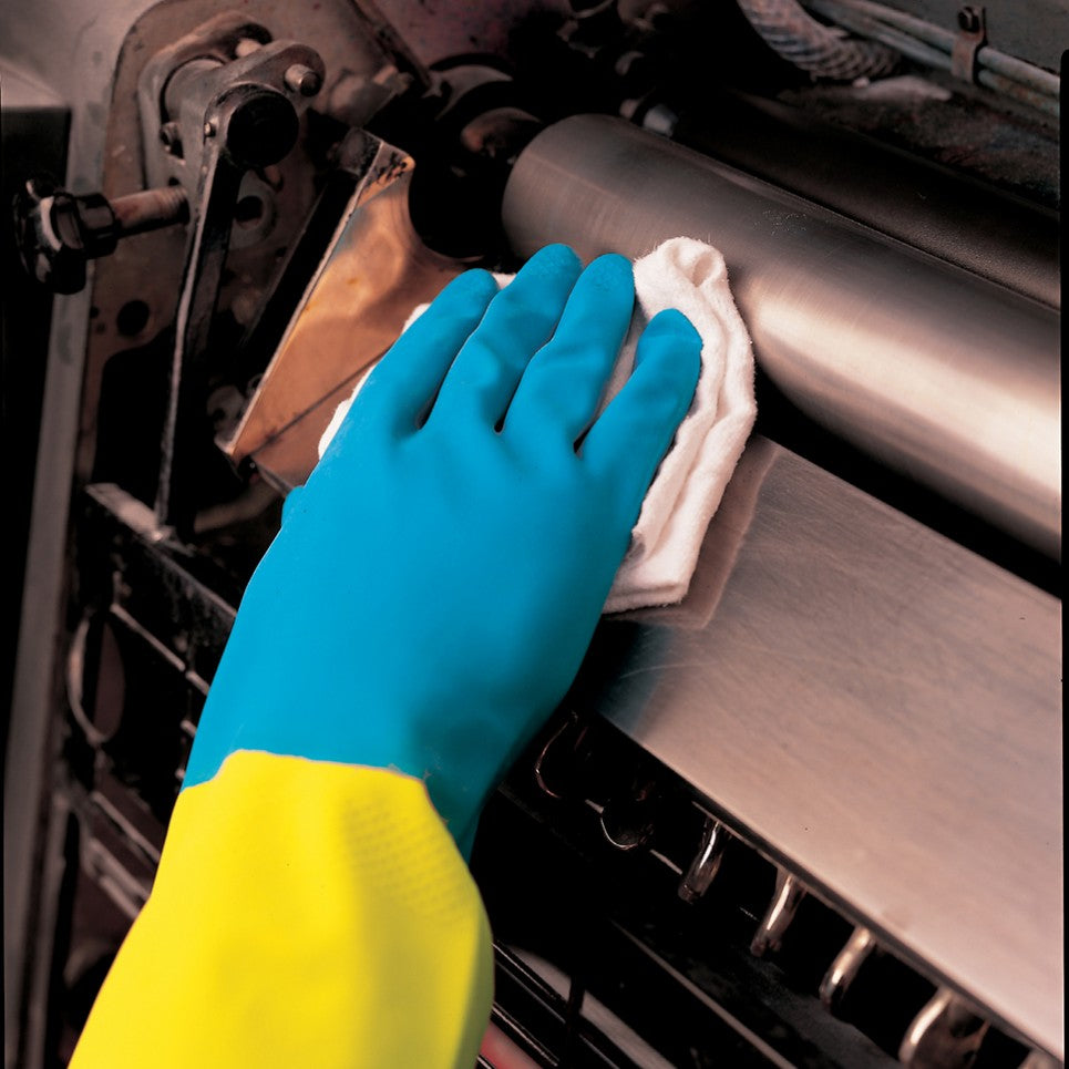 Straight Cuff Rubber Gloves - MCR Safety - Durable Design