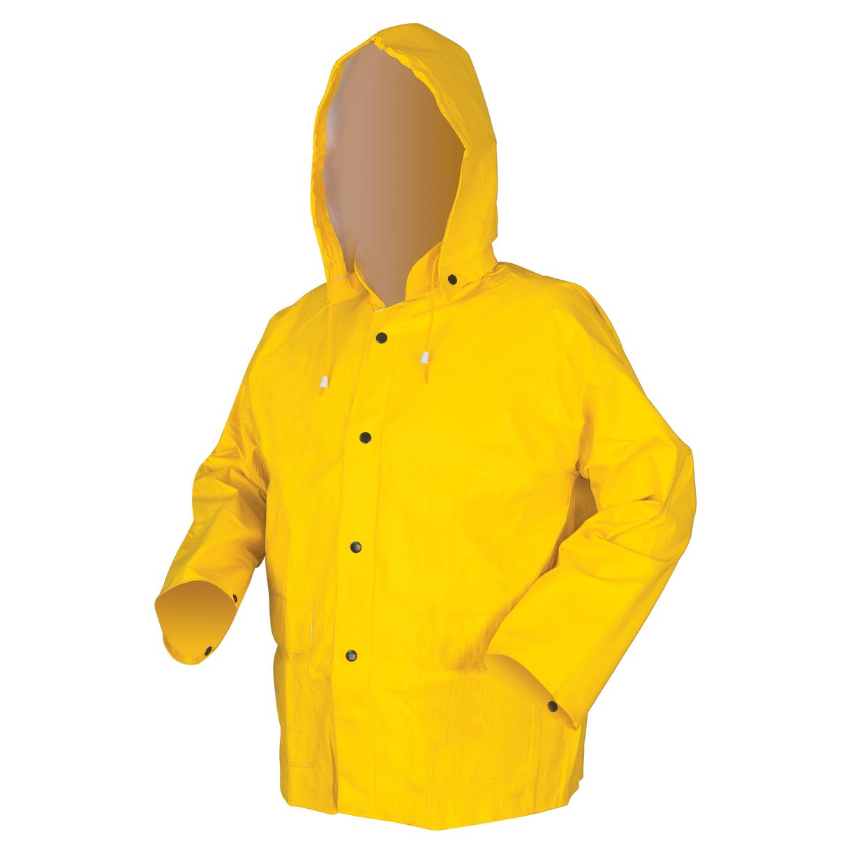 Yellow 3-Piece Suit - MCR Safety - Soft PVC Comfort