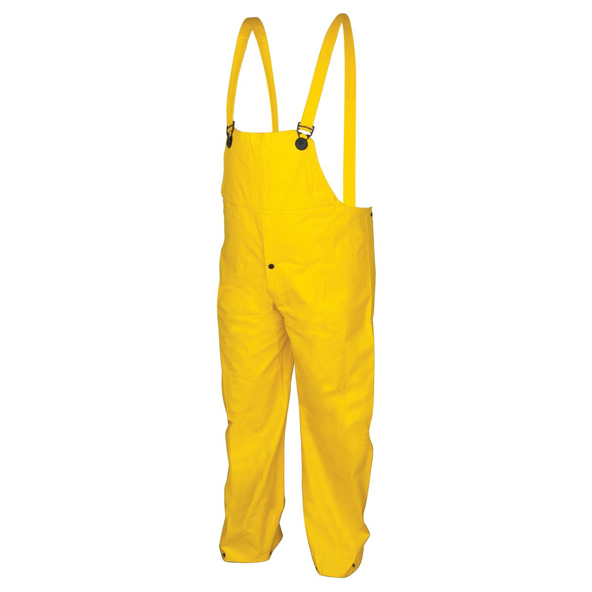 Yellow 3-Piece Suit - MCR Safety - Soft PVC Comfort