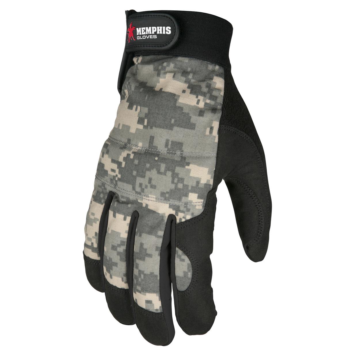 Digital Camo Performance Gloves - MCR Safety - Durable Design