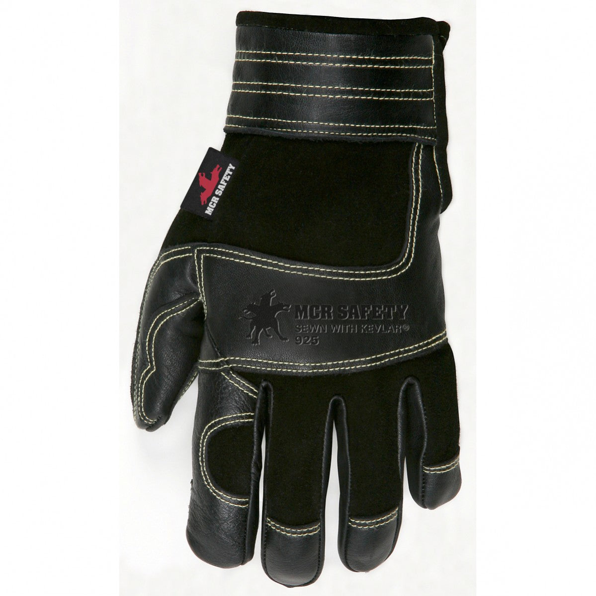 Grain Cow Palm Leather Gloves - MCR Safety - Durable Design