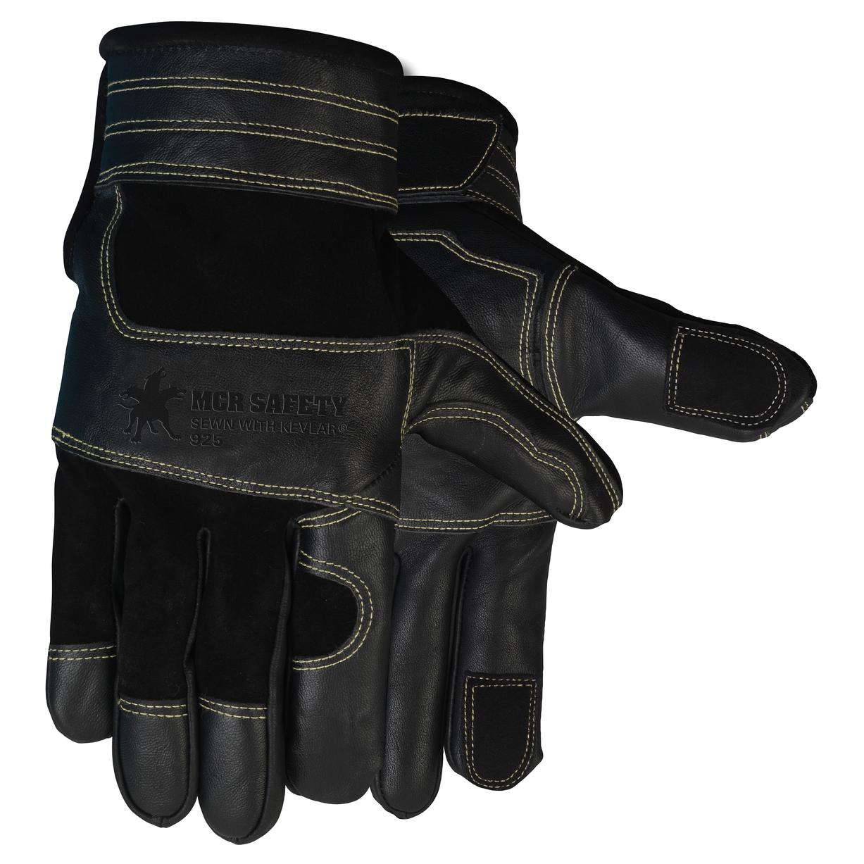 Grain Cow Palm Leather Gloves - MCR Safety - Durable Design