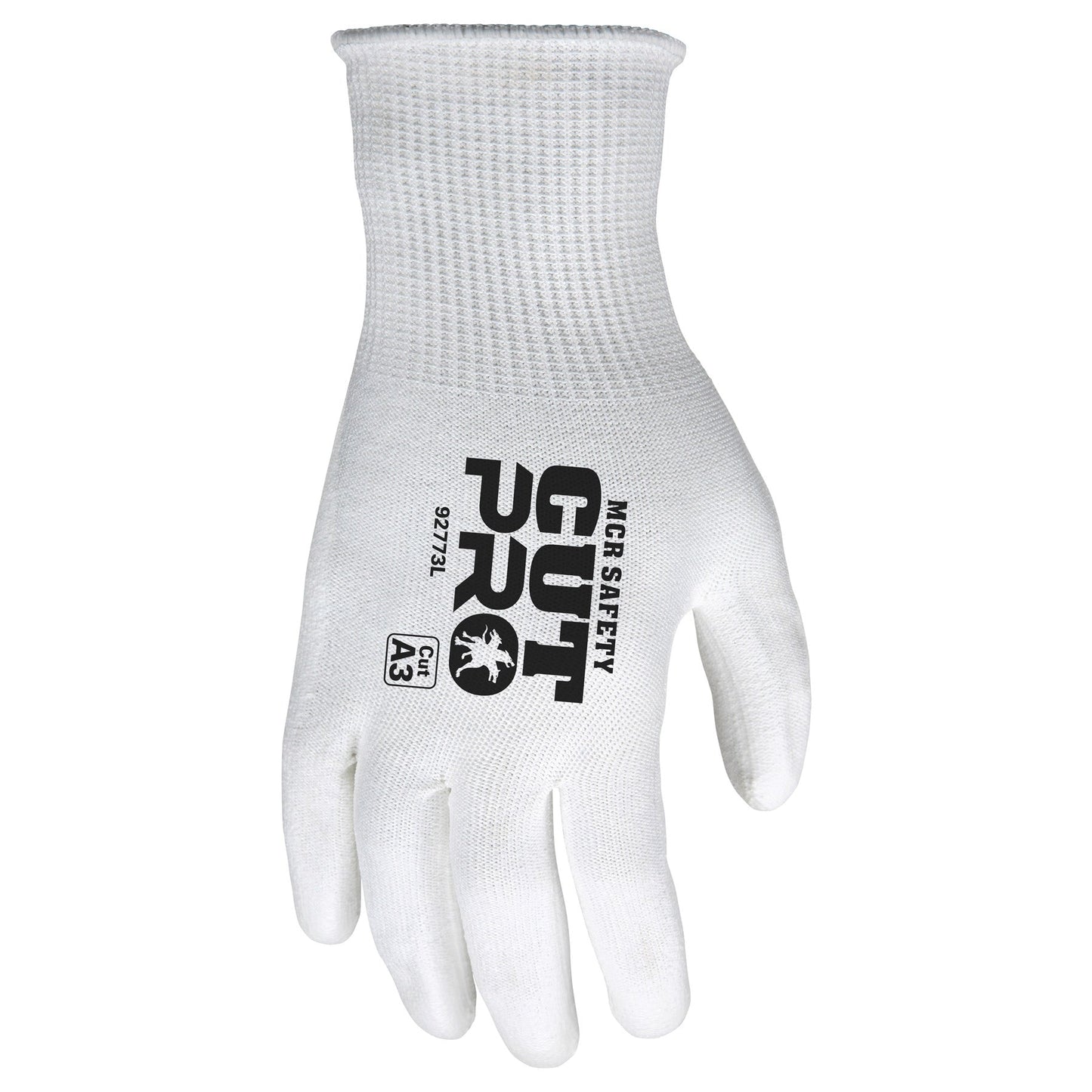 PU Palm & Fingers Knit Gloves - MCR Safety - Durable Design