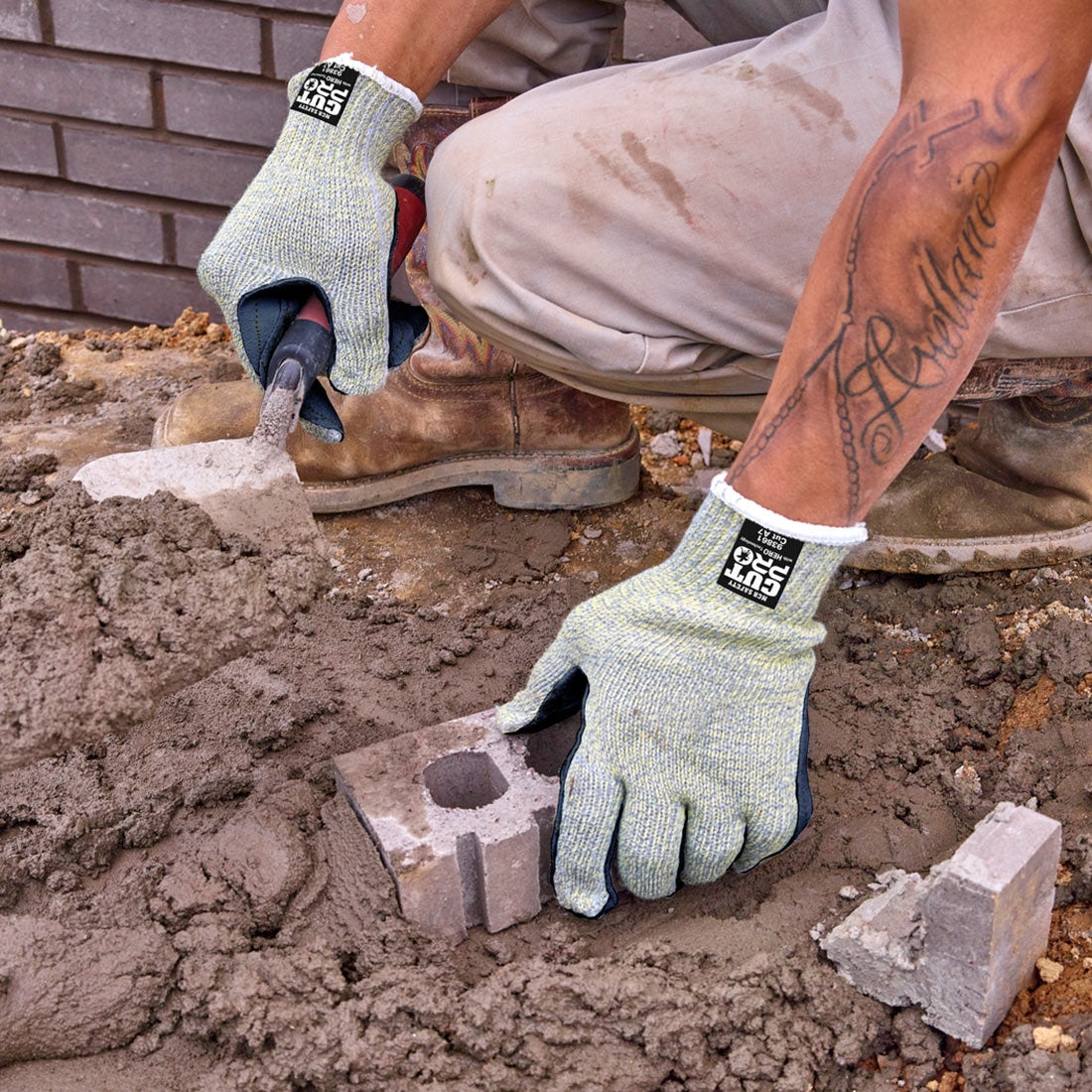 7 Gauge Kevlar Gloves - MCR Safety - Cut Resistant