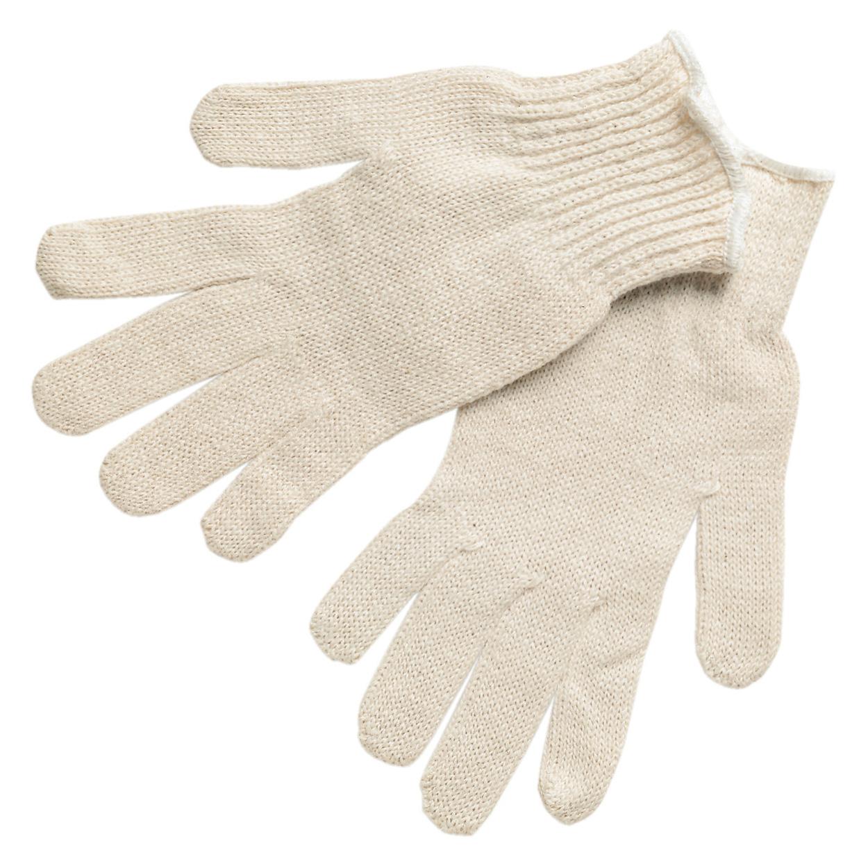 Natural String Knit Gloves - MCR Safety - Comfortable Fit