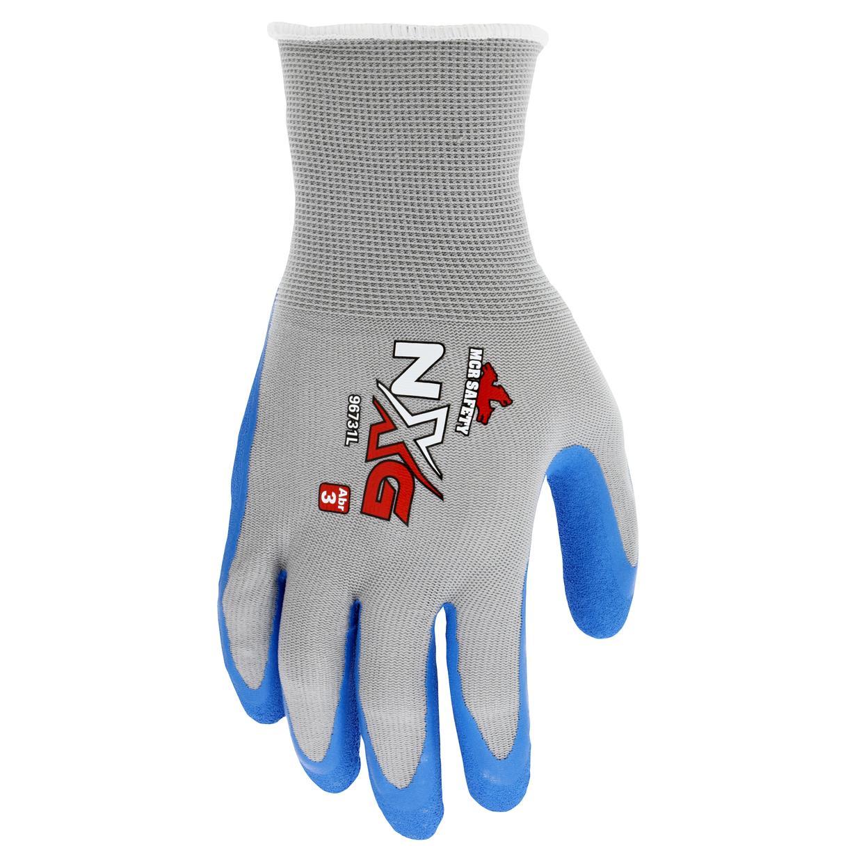 Gray Knit Gloves - MCR Safety - Breathable Comfort