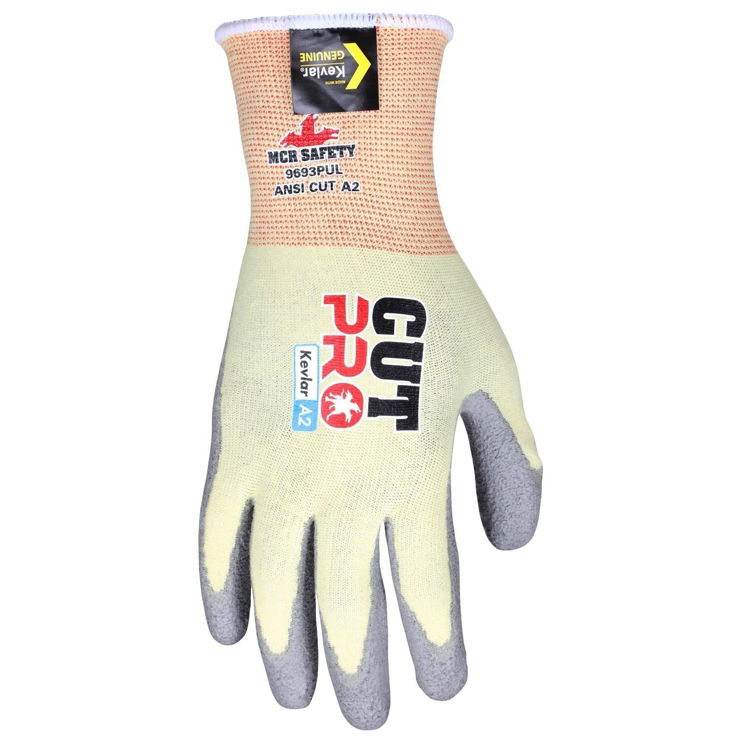 PU Coating String Knit Gloves - MCR Safety - Cut Resistant