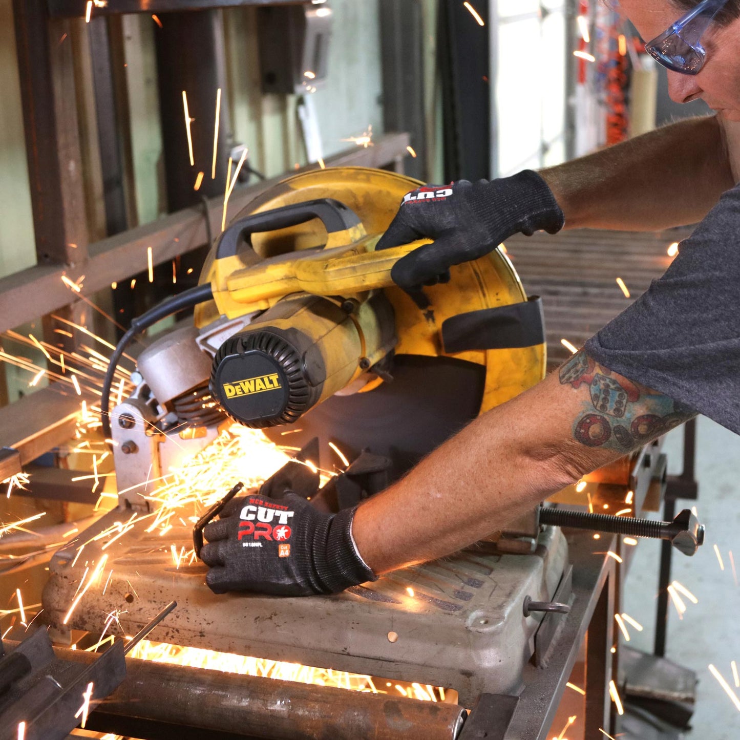 Foam Nitrile Coating Gloves - MCR Safety - Excellent Grip