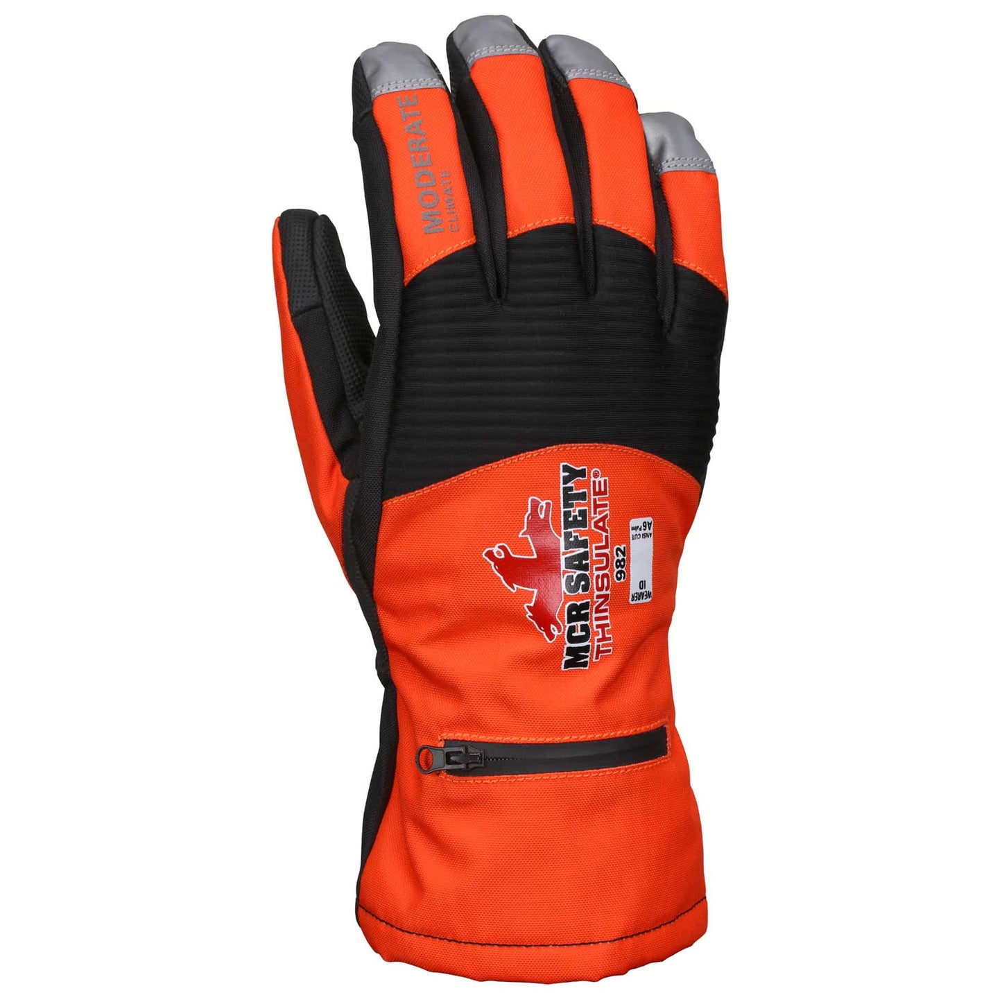 Orange Performance Gloves - MCR Safety - Cut Resistant