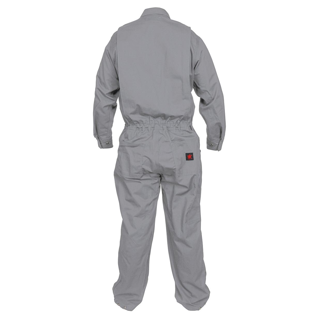 Gray Coveralls - MCR Safety - Max Comfort Fabric
