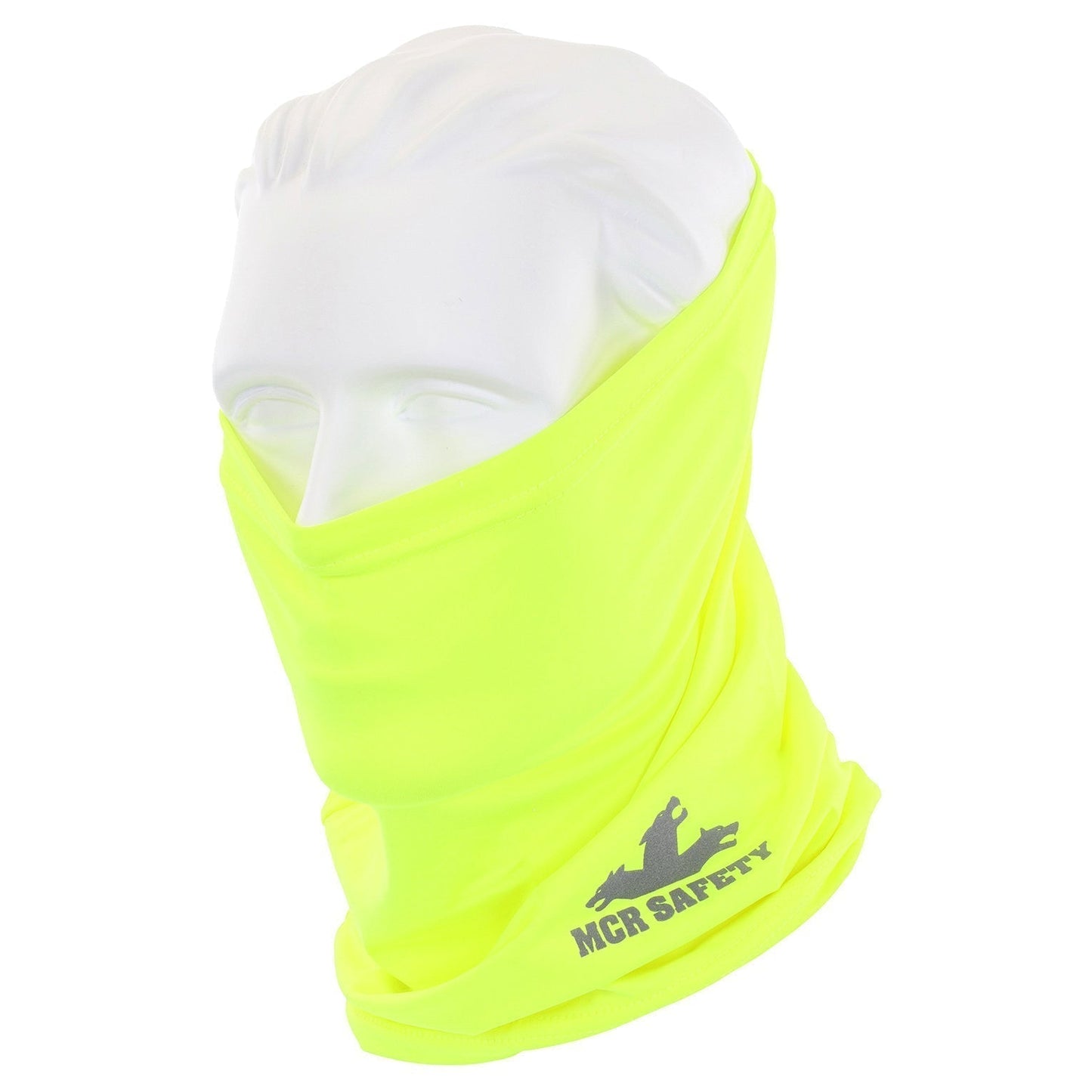 Yellow/Lime Head Gaiters | MCR Safety | Cgng8 Cooling Gear Hi-Visibility Cooling Neck
