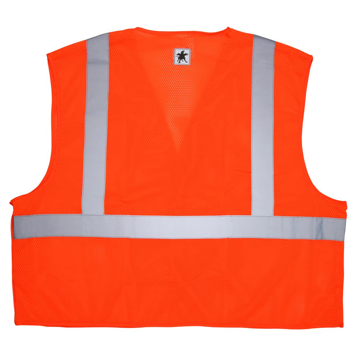 Yellow/Lime Safety Vests - MCR Safety - Breakaway Mesh
