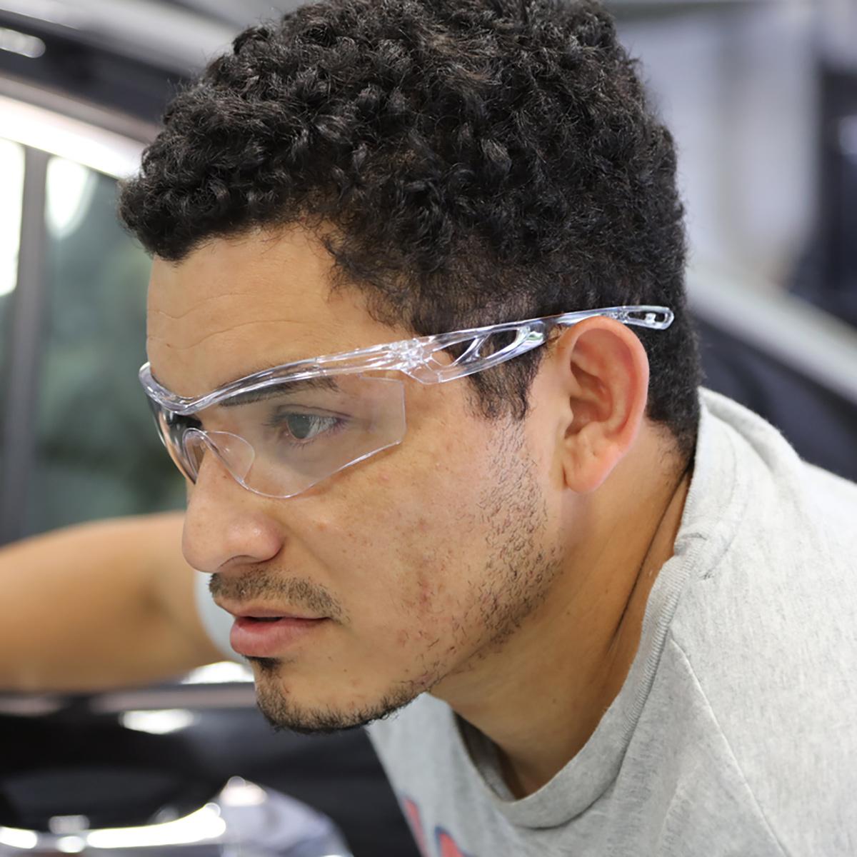 Clear Uncoated Lens Glasses - MCR Safety - Lightweight Design