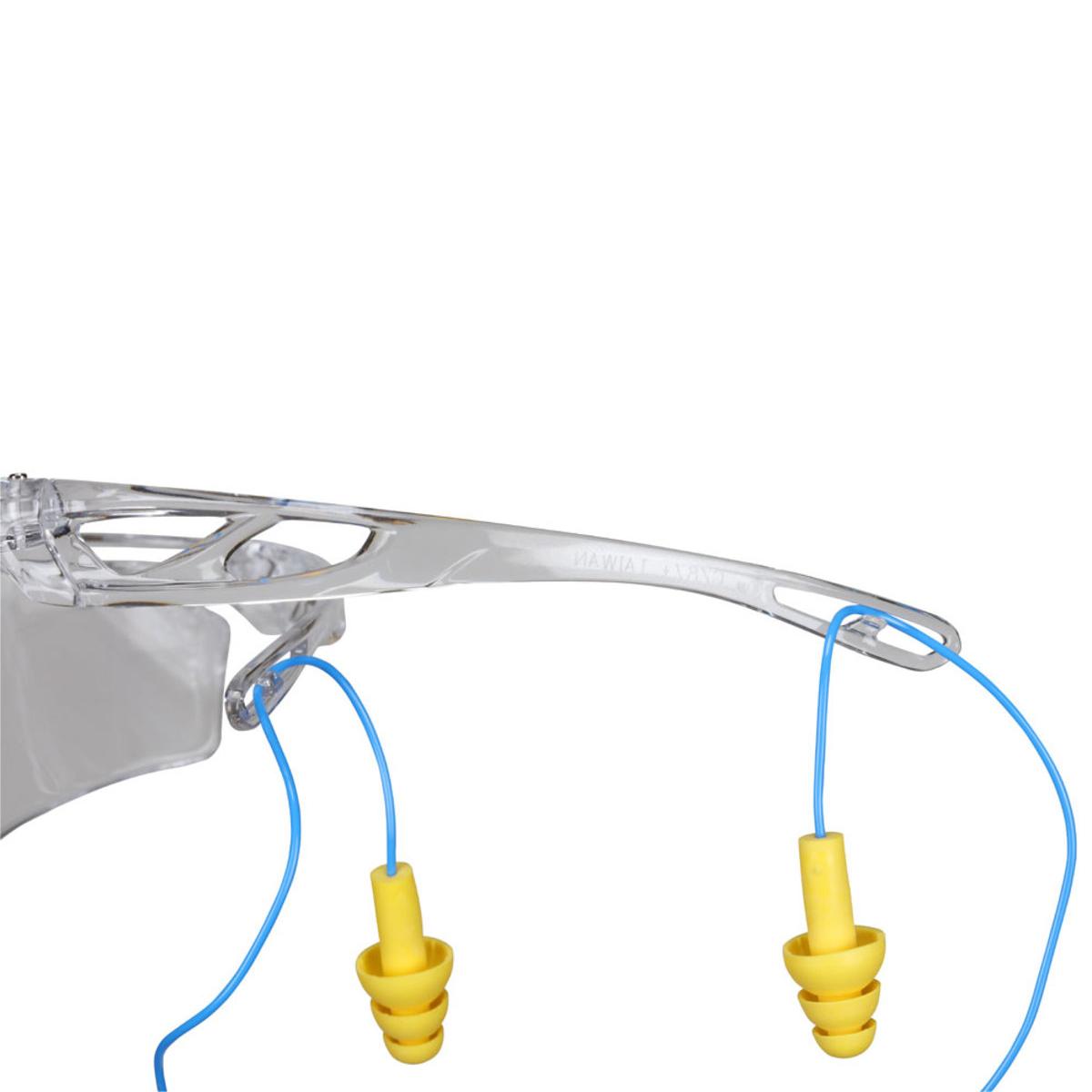Clear Uncoated Lens Glasses - MCR Safety - Lightweight Design