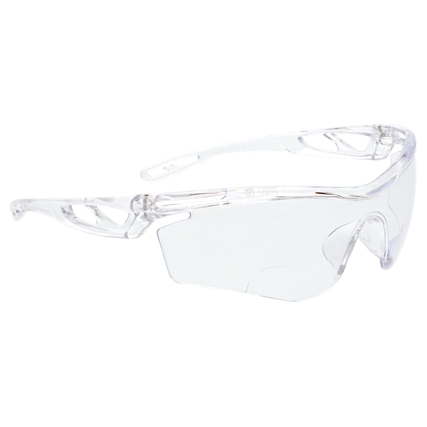 Clear Bifocal Antifog Lens Glasses - MCR Safety - Lightweight Design