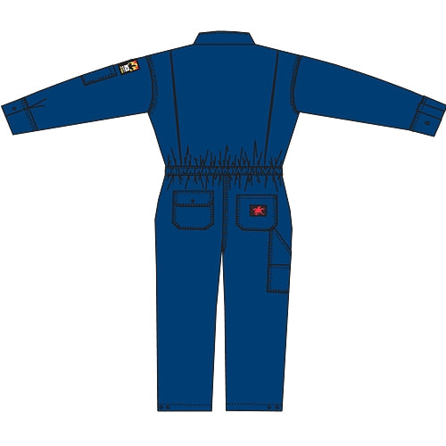 Royal Blue Coveralls - MCR Safety - Flame Resistant