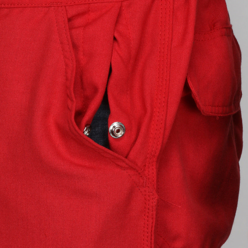 Red Coveralls - MCR Safety - Nomex Reflective Material