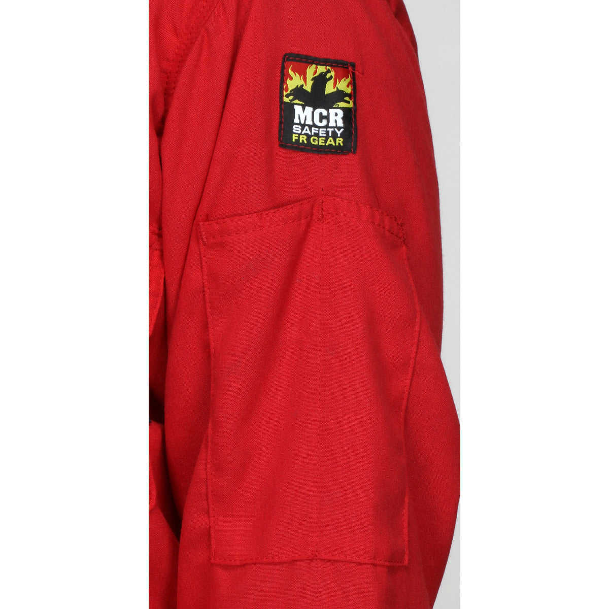 Red Coveralls - MCR Safety - Nomex Reflective Material