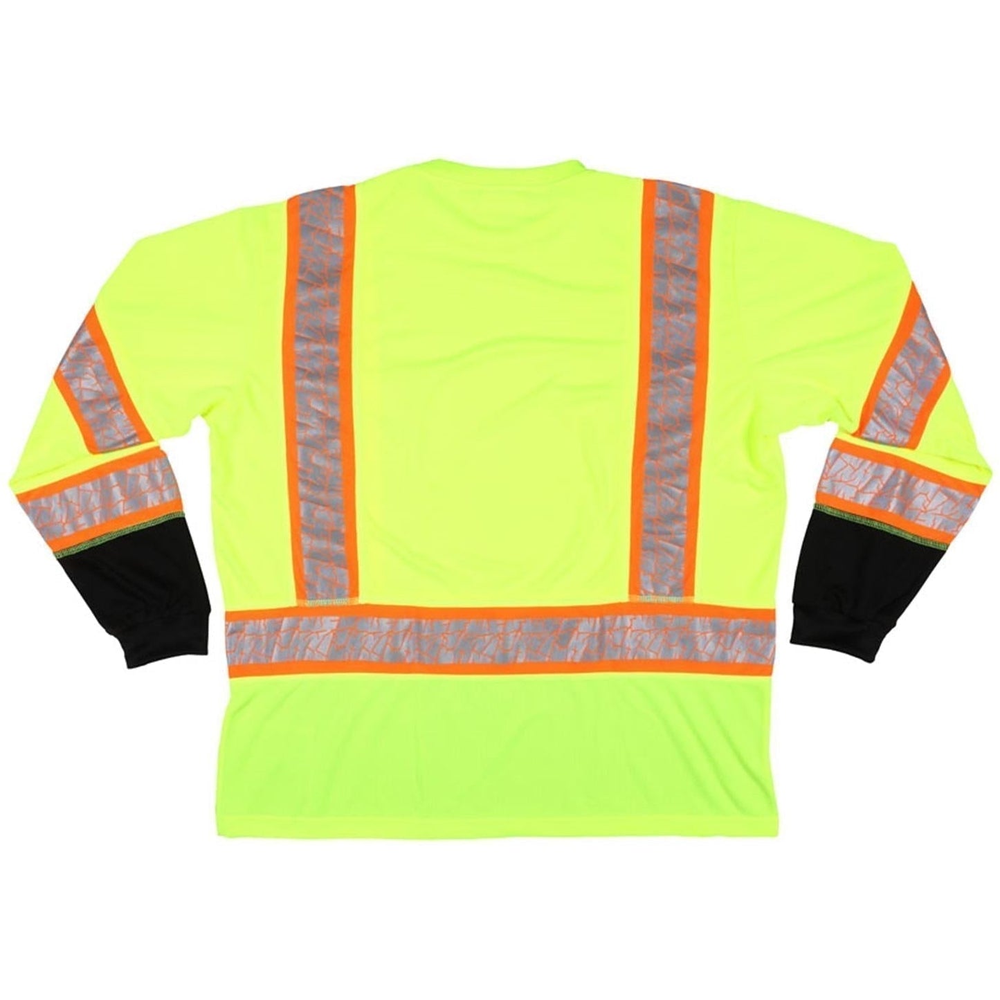 Yellow/Lime Safety Shirt - MCR Safety - High Visibility Mesh