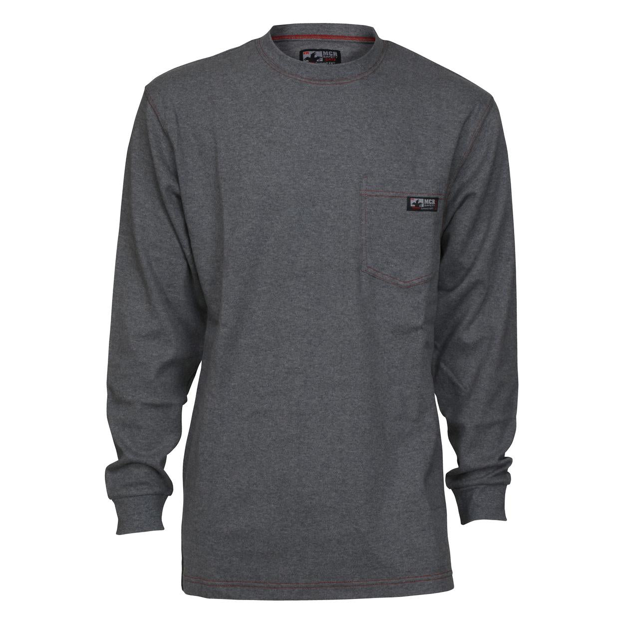 Gray Lightweight T-Shirt - MCR Safety - FR Cotton