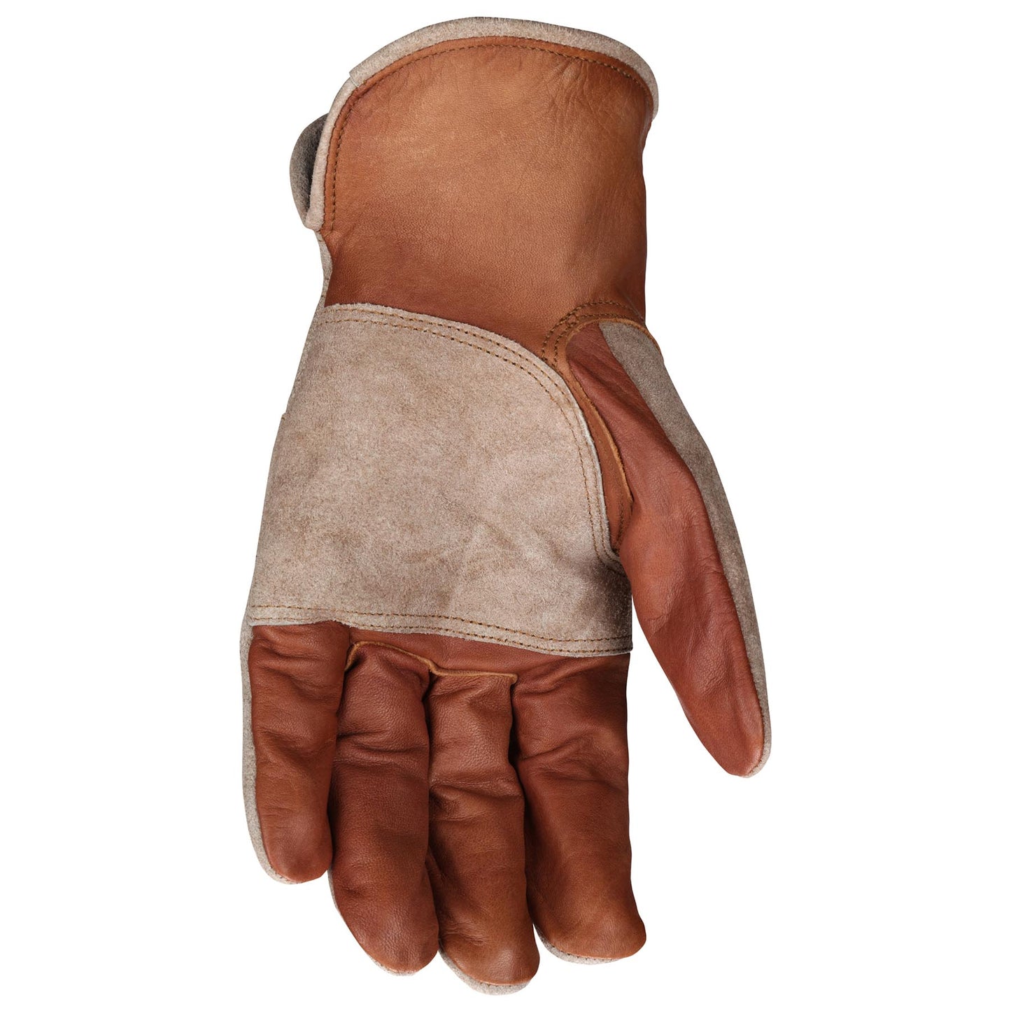 Brown Leather Gloves - MCR Safety - Premium Utility Gear
