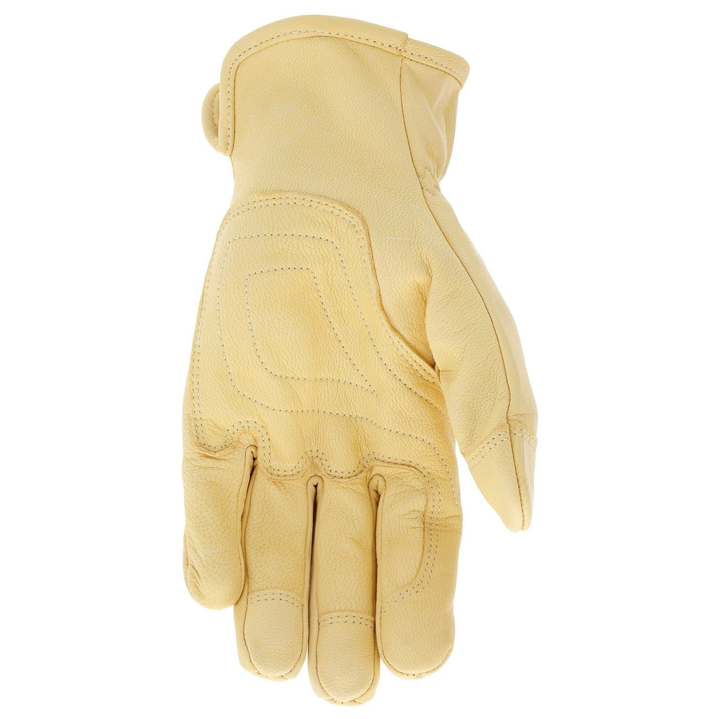 Tan Leather Gloves | MCR Safety | Mu3664 Mustang Hidex Goatskin Utility Premium Driver