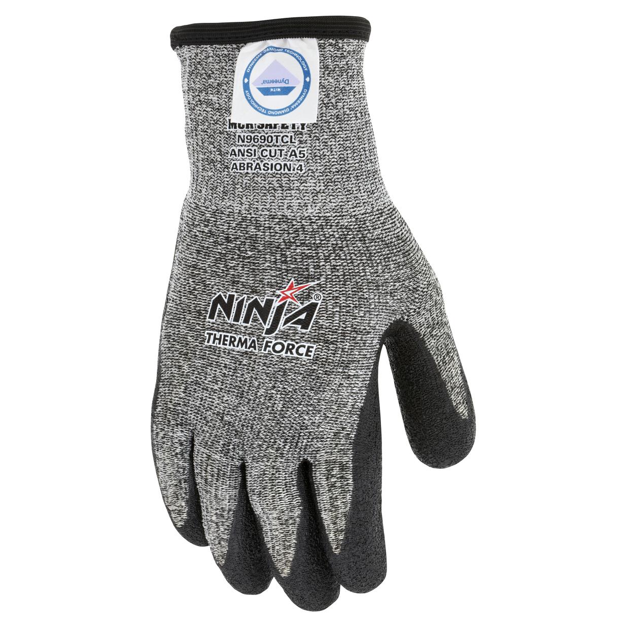 Acrylic Terry Liner Gloves - MCR Safety - Insulated Grip