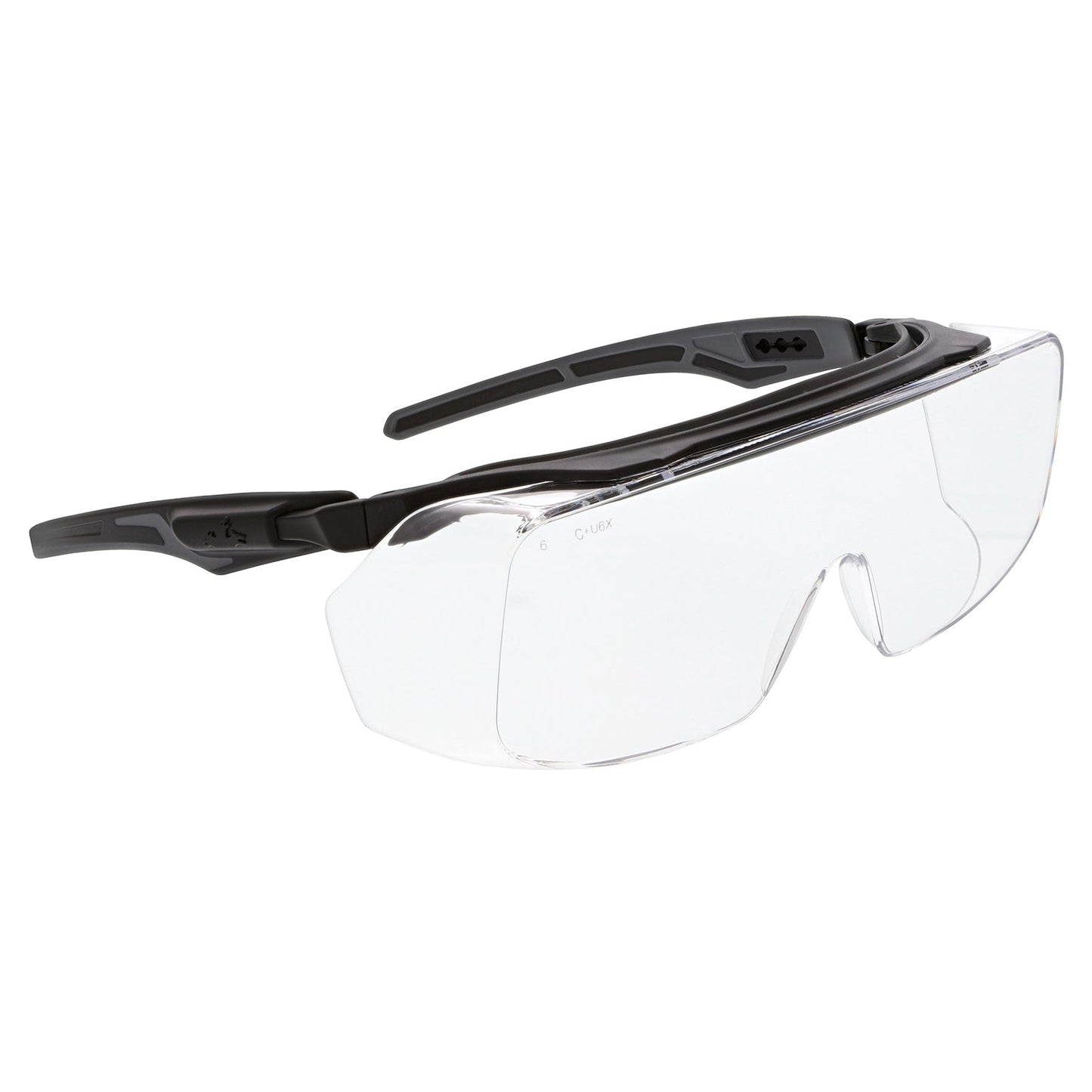 Clear MAX6 Anti-Fog Lens Glasses - MCR Safety - Oversized Fit
