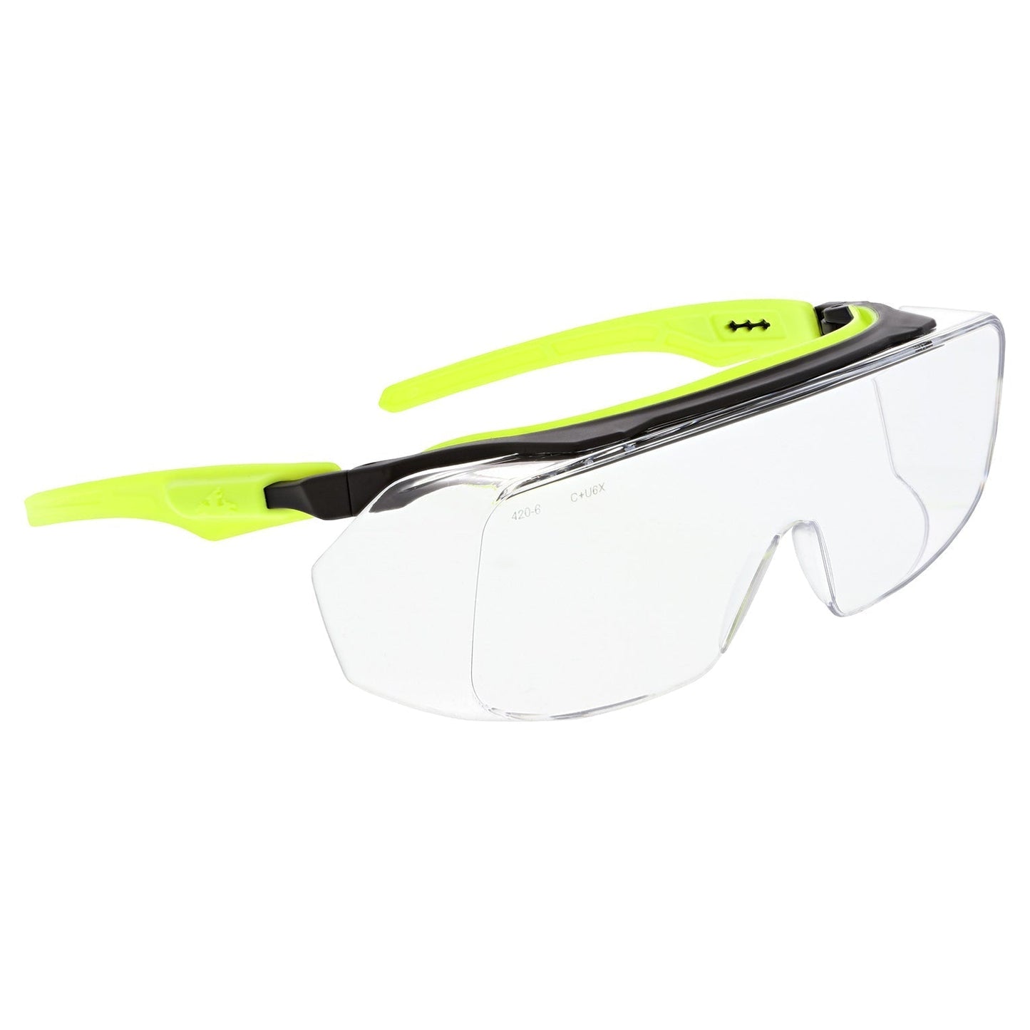 Clear MAX6 Anti-Fog Lens Glasses - MCR Safety - Oversized Fit