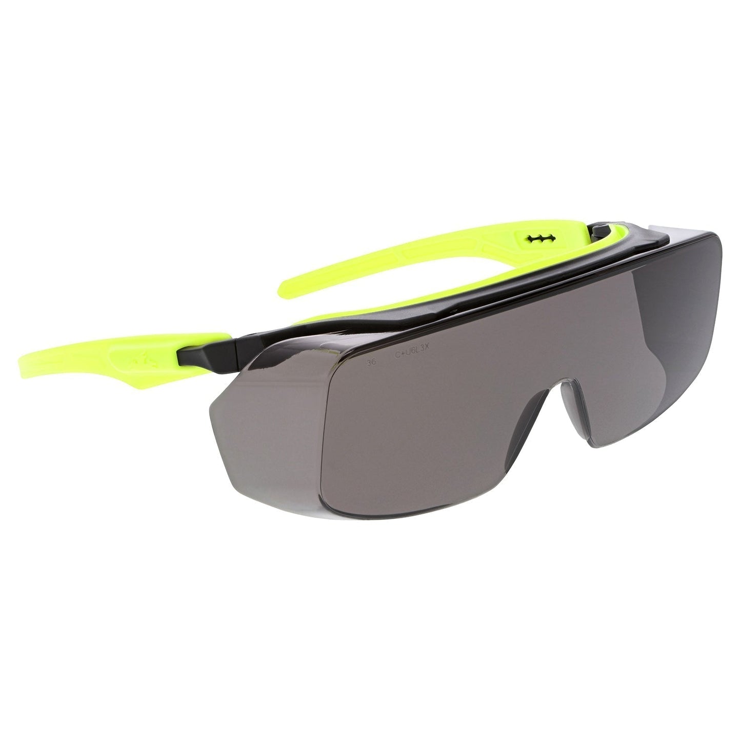 Clear MAX6 Anti-Fog Lens Glasses - MCR Safety - Oversized Fit