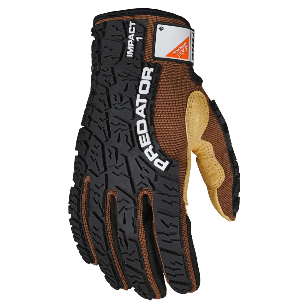 Tire Tread TPR Gloves - MCR Safety - Impact Resistant