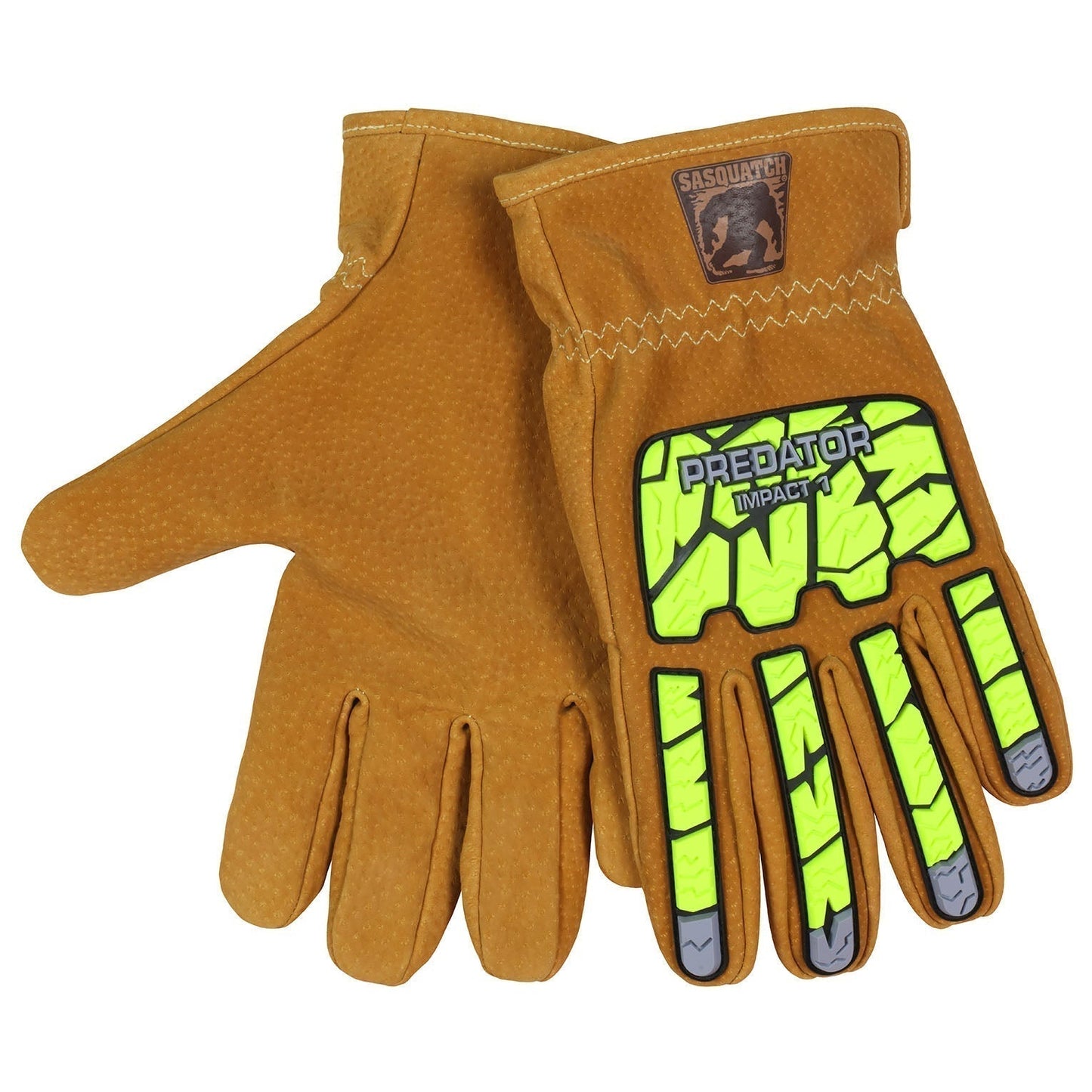 TPR Back Leather Gloves - MCR Safety - Durable Mechanics