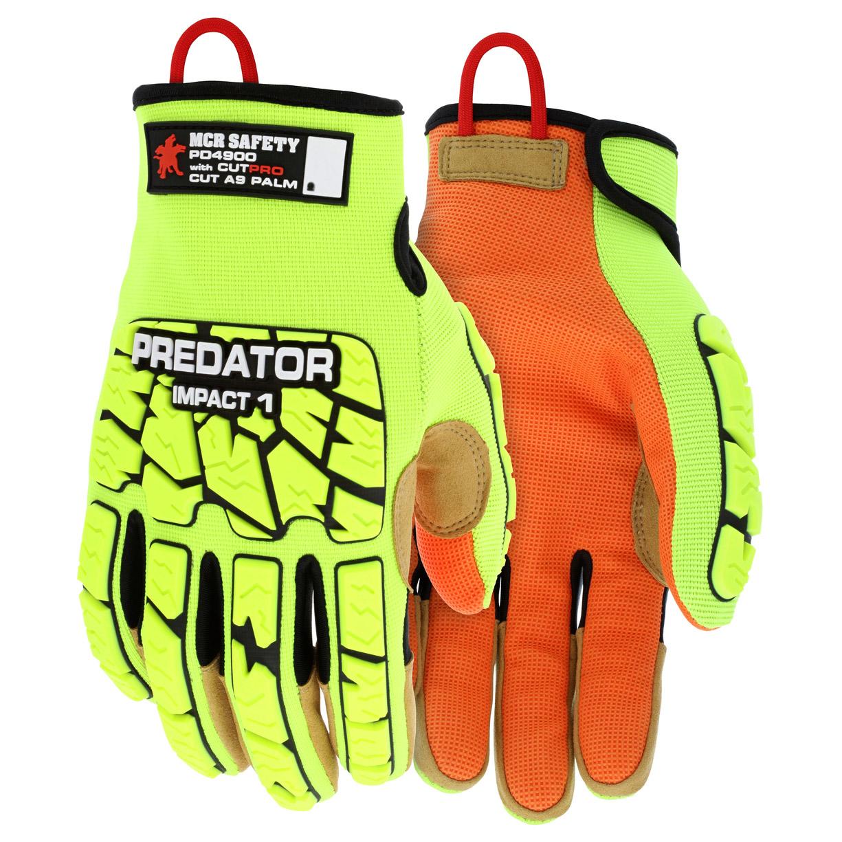 Tire Tread Performance Gloves - MCR Safety - High Visibility