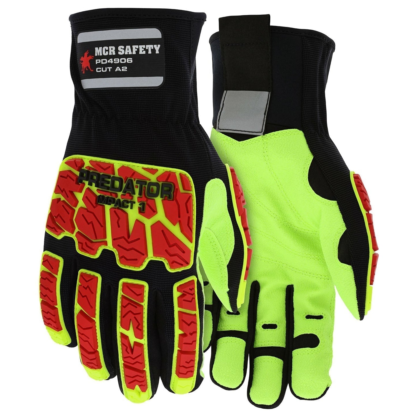 TPR Back Performance Gloves - MCR Safety - Impact Protection