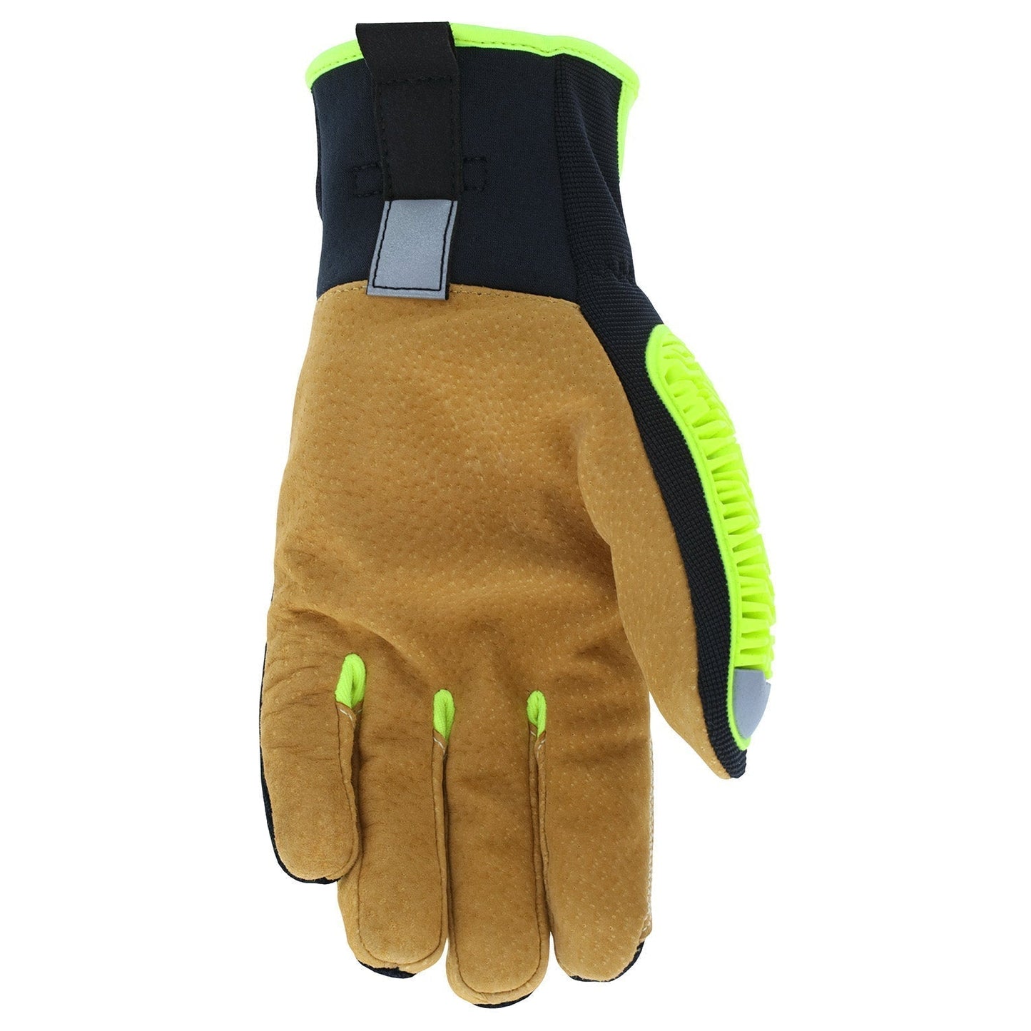 TPR Back Leather Gloves - MCR Safety - Durable Protection