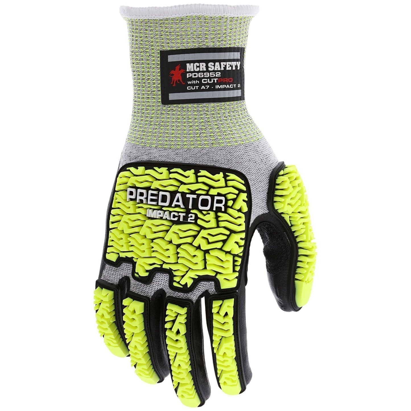 TPR Back Performance Gloves - MCR Safety - Impact Resistant