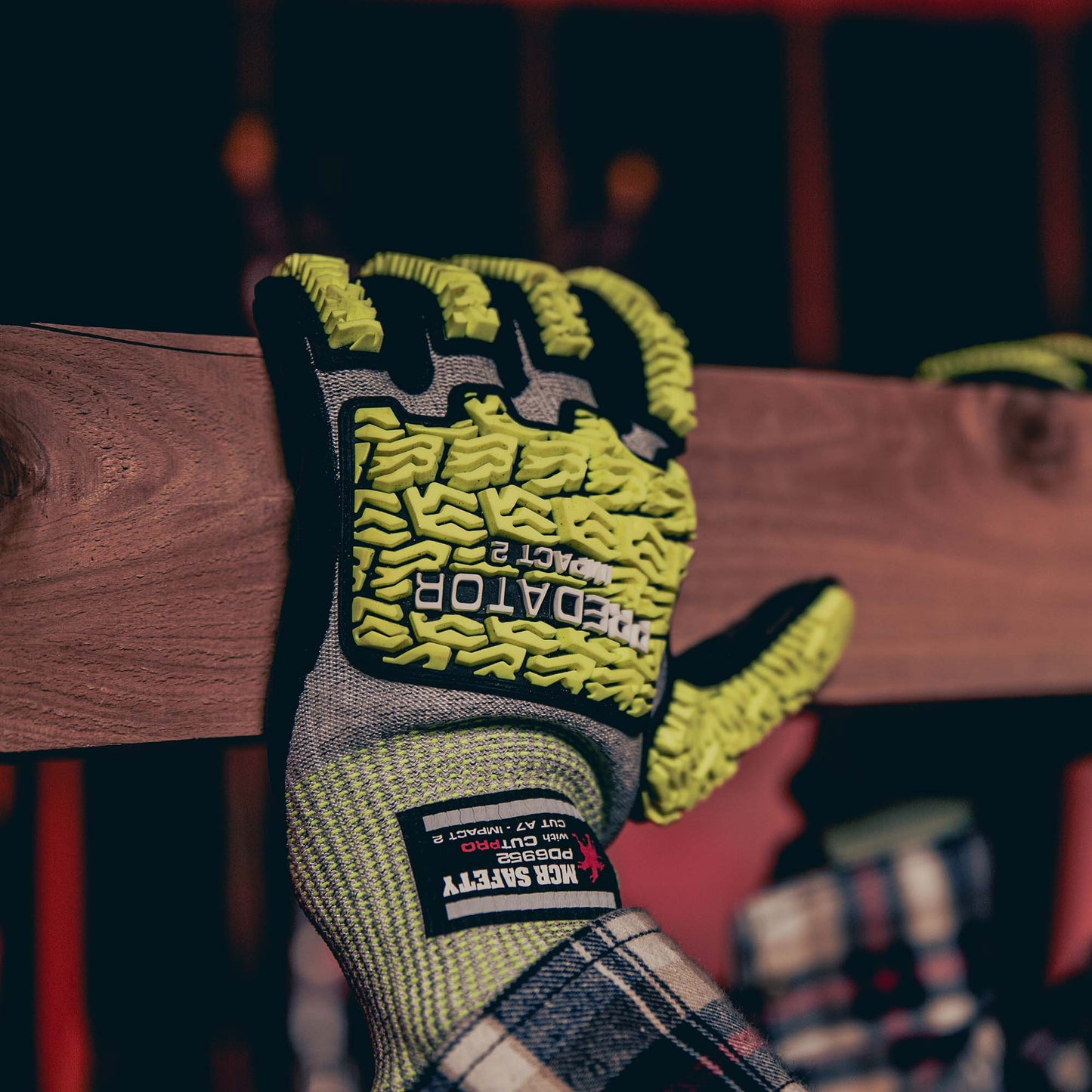 TPR Back Performance Gloves - MCR Safety - Impact Resistant