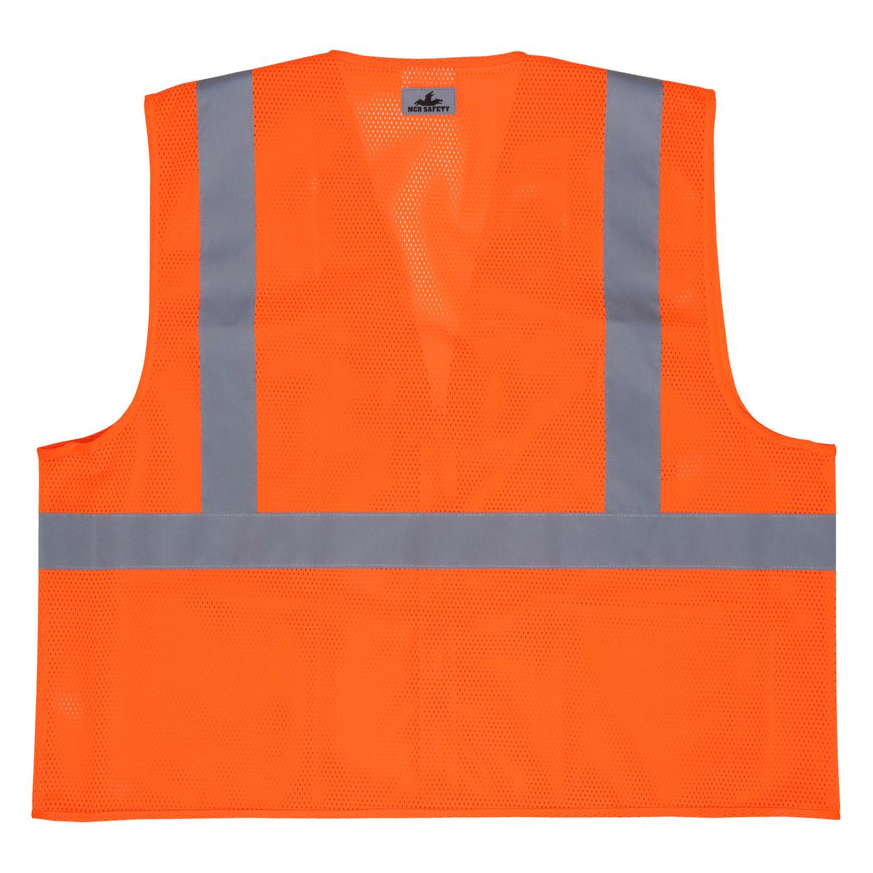 Yellow/Lime Safety Vest - MCR Safety - Recycled Mesh