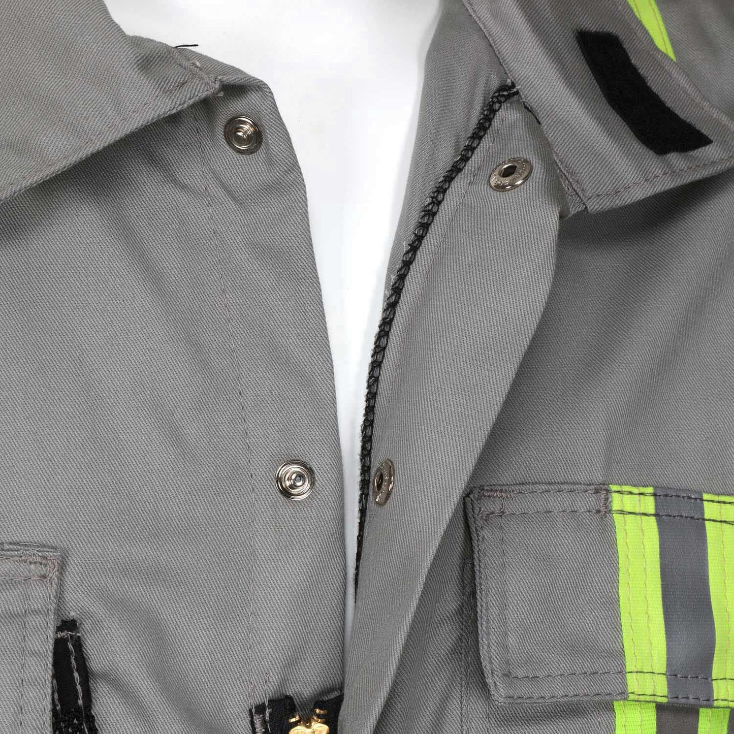 Gray Coveralls - MCR Safety - Reflective Fabric