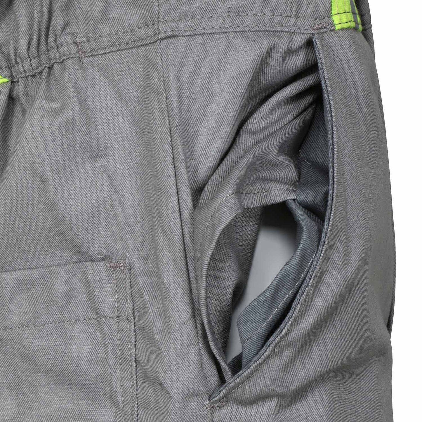Gray Coveralls - MCR Safety - Reflective Fabric