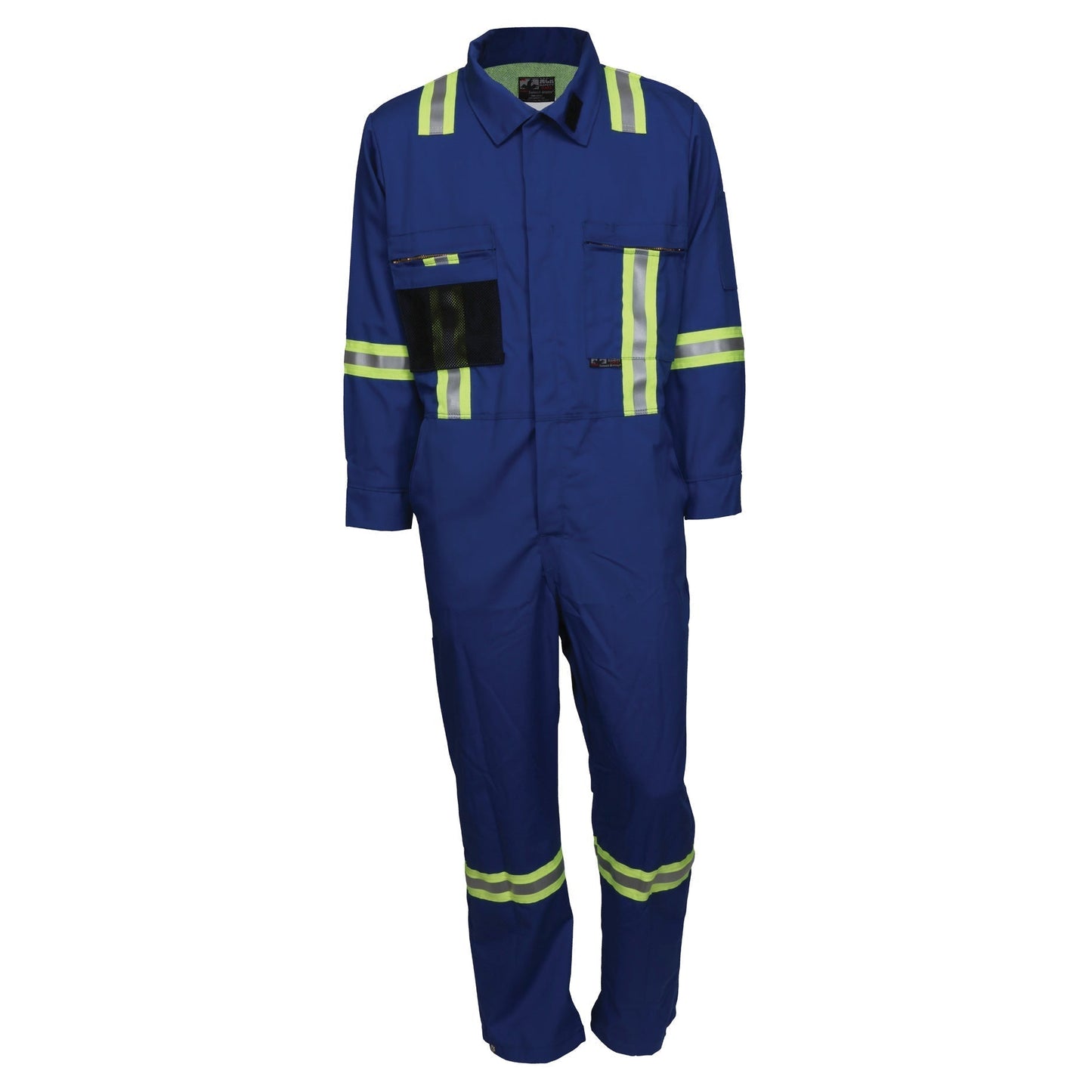 Royal Blue Coveralls - MCR Safety - Cotton FR Design