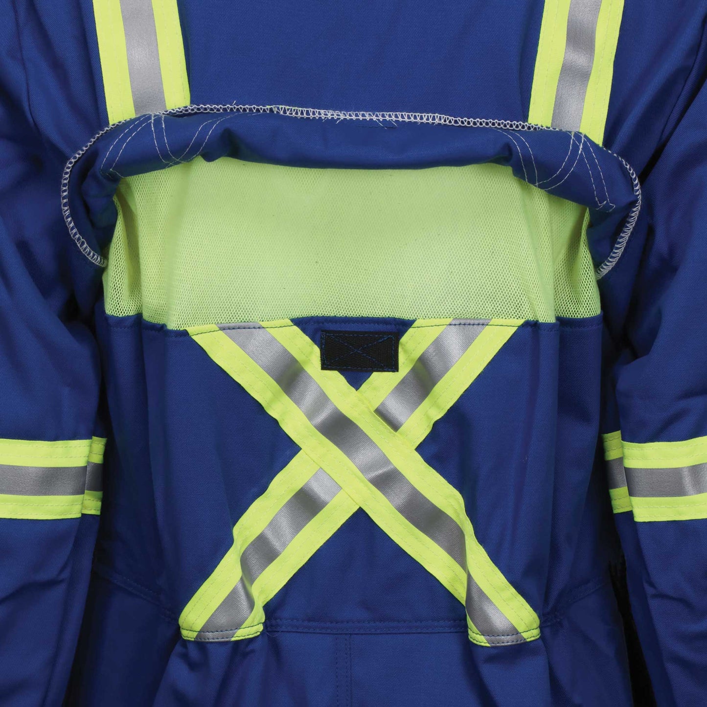 Royal Blue Coveralls - MCR Safety - Cotton FR Design