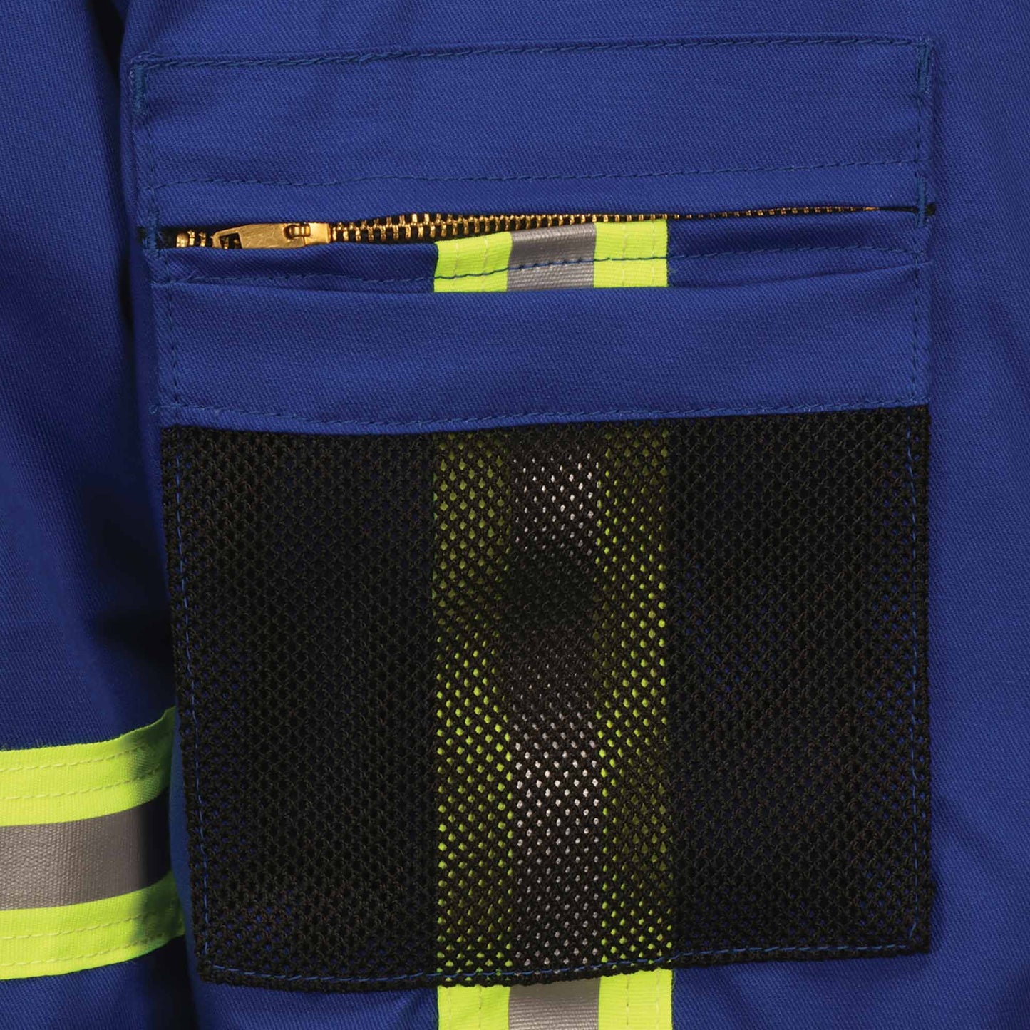 Royal Blue Coveralls - MCR Safety - Cotton FR Design